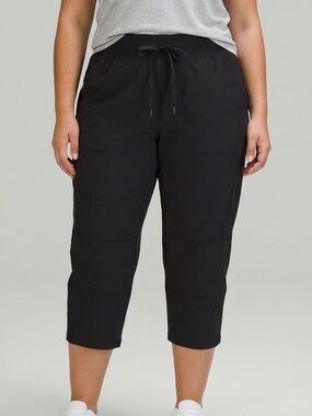 😍SHOW SPECIAL ACX Black Pull On Capri Pants XXL 21”
